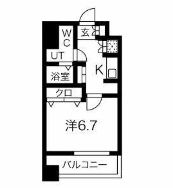 スパシエ田端の間取り