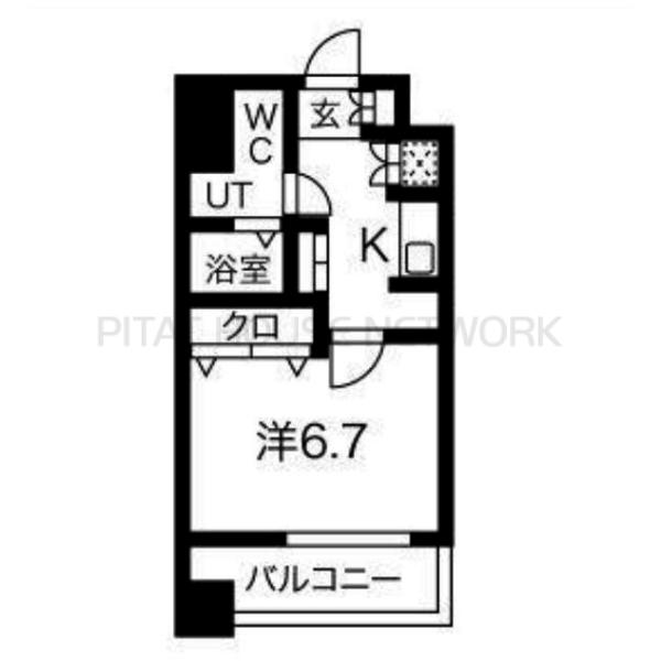 スパシエ田端の間取り