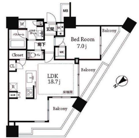  間取り図写真
