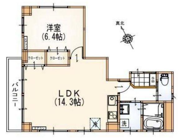  間取り図写真