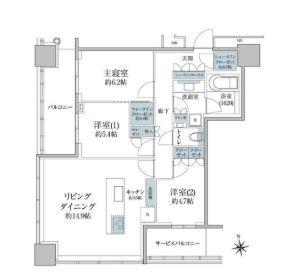  間取り図写真