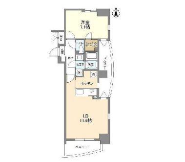 アルモニー御茶ノ水の間取り