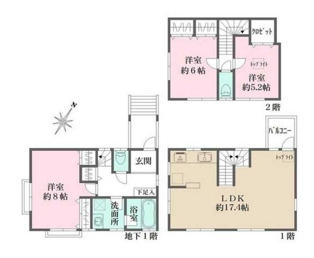  間取り図写真
