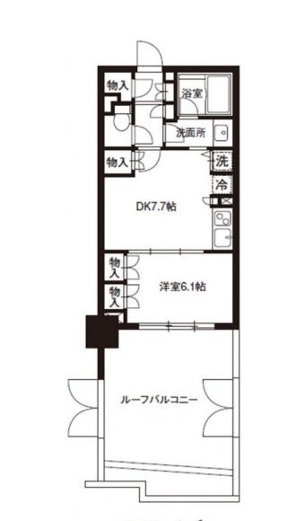 レジディア御茶ノ水の間取り図