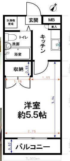  間取り図写真