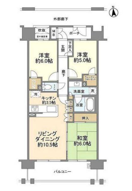  間取り図写真