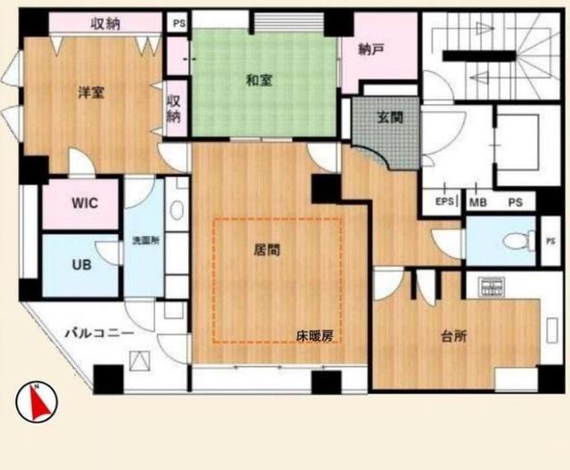 間取り図写真