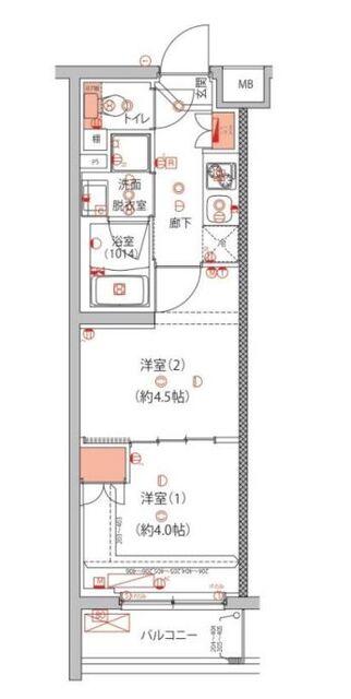  間取り図写真
