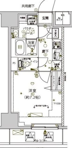  間取り図写真