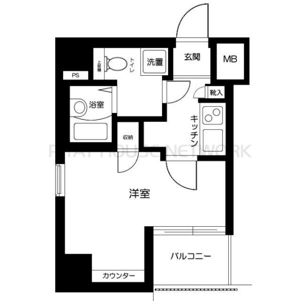アイル池袋NORTH・弐番館の間取り