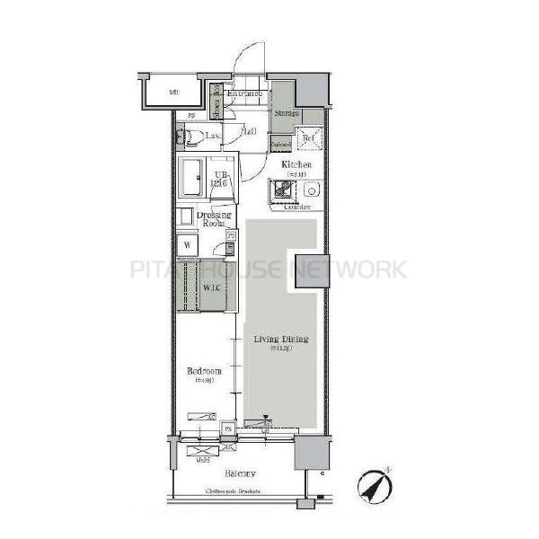 Park Cube西ヶ原STAGEの間取