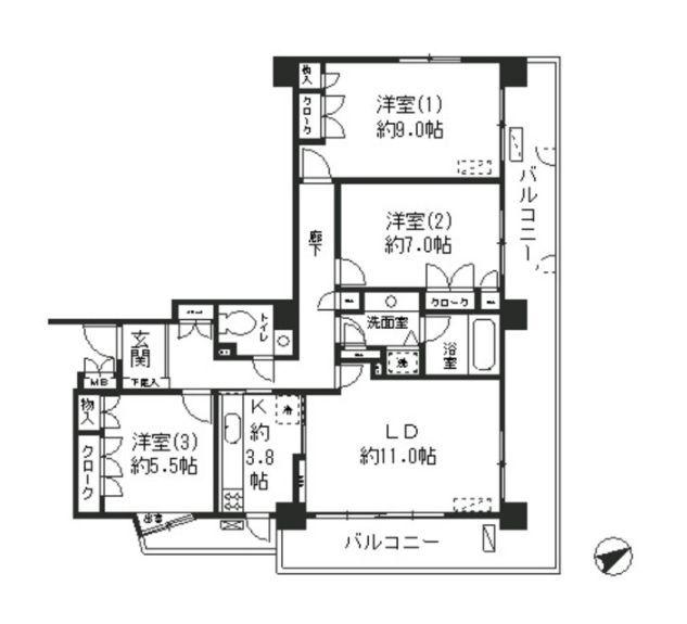 フラット曙町89