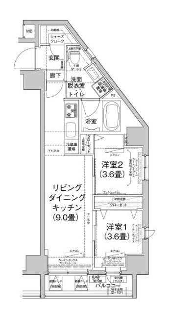  間取り図写真