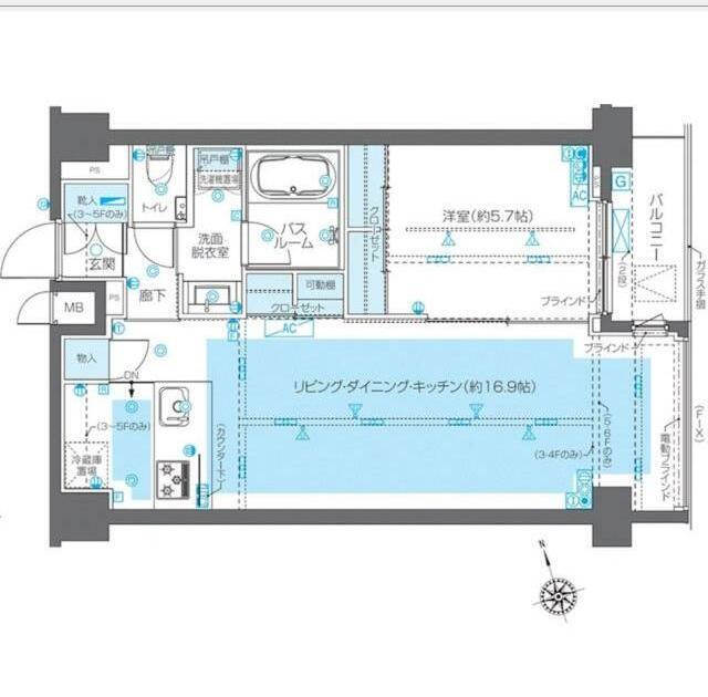  間取り図写真
