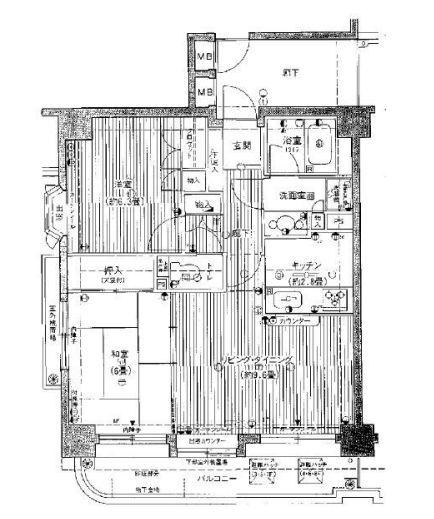  間取り図写真