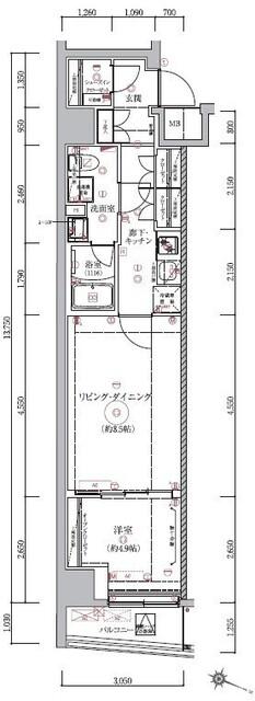  間取り図写真