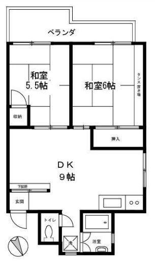 間取り図写真