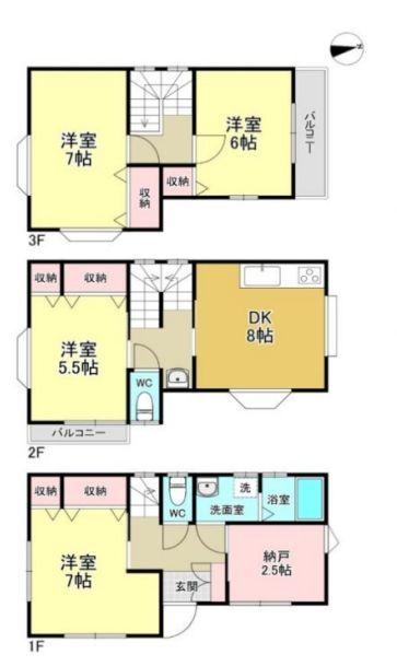  間取り図写真