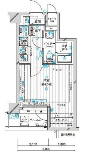  間取り図写真