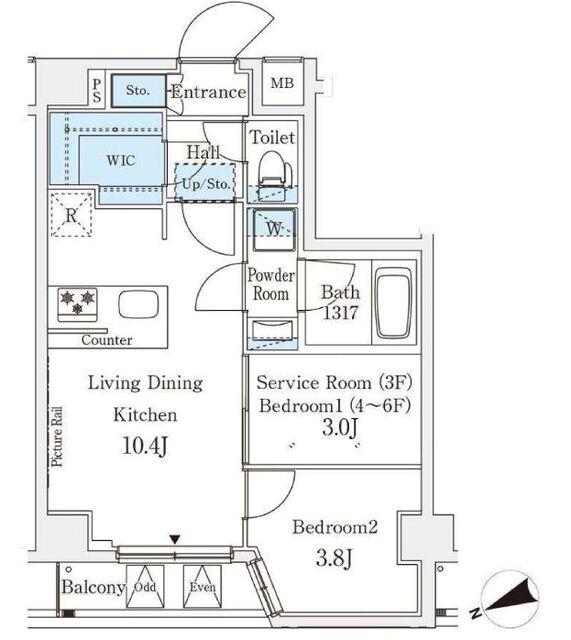 間取り図写真