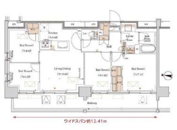  間取り図写真