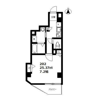 ランズ池袋の間取り