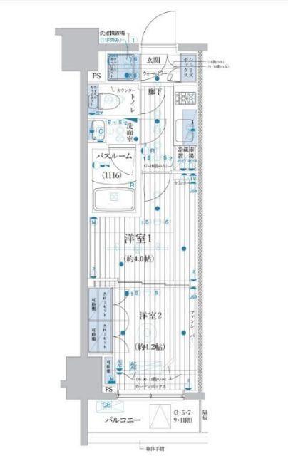  間取り図写真