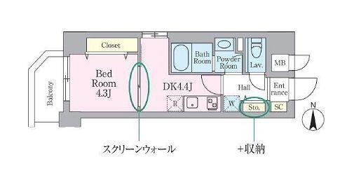 間取り図写真