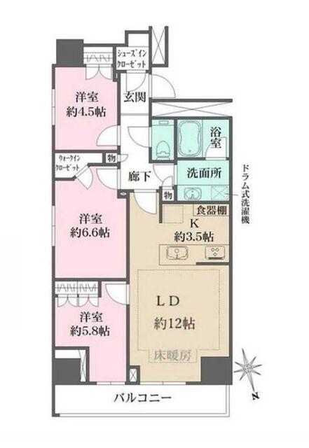  間取り図写真