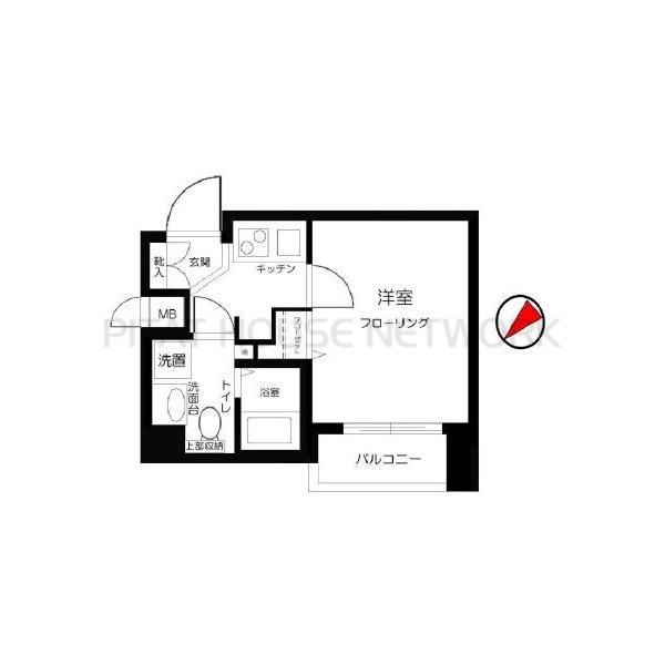 エルミタージュ大塚の間取り