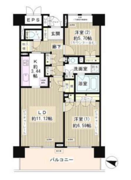  間取り図写真