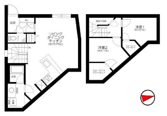  間取り図写真