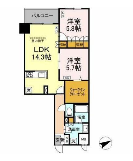 間取り図写真