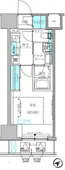  間取り図写真