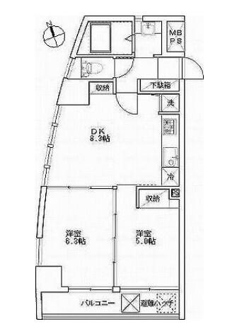  間取り図写真