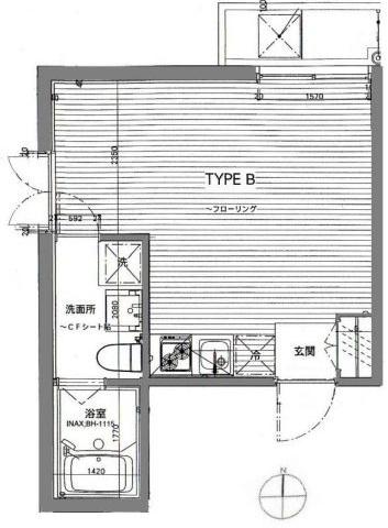  間取り図写真