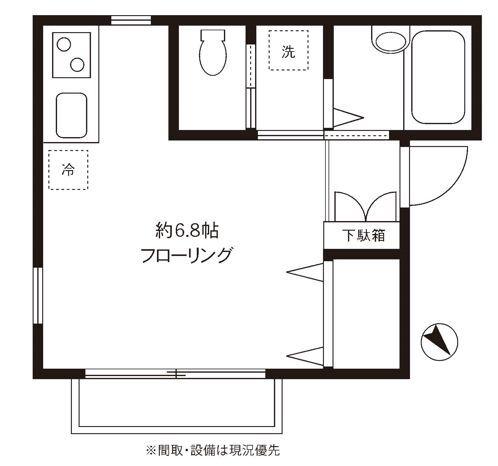  間取り図写真