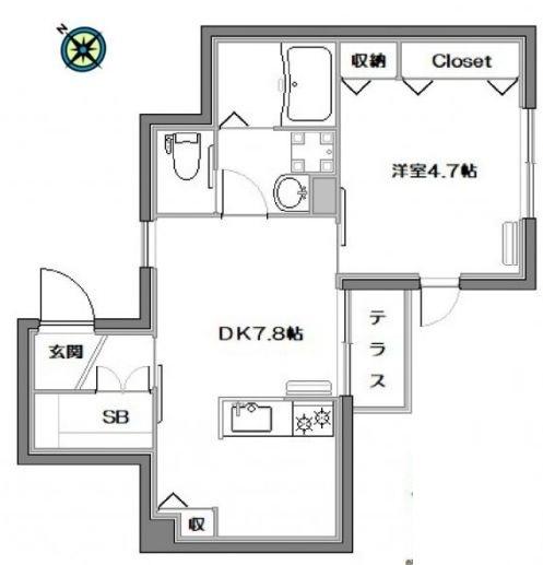  間取り図写真