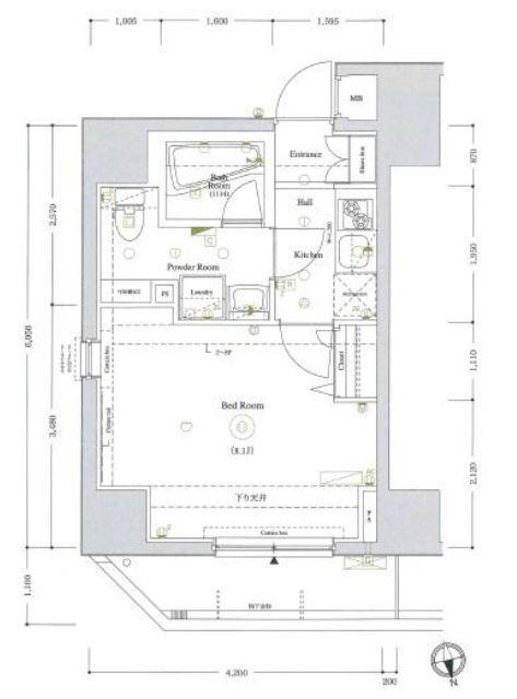  間取り図写真