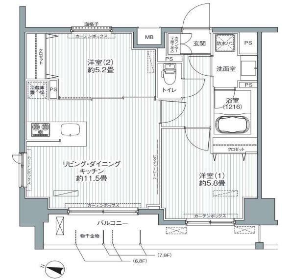  間取り図写真