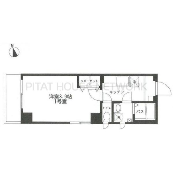 ジュネス・シゲール田端の間取り