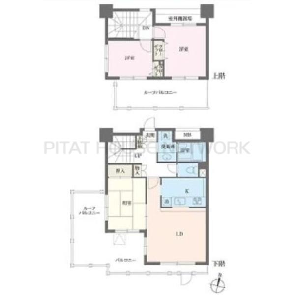 本駒込Kマンションの間取り