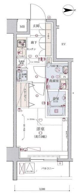  間取り図写真