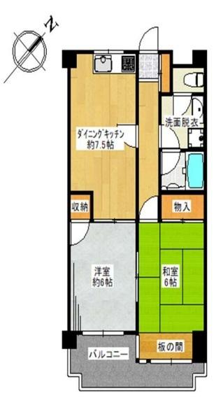  間取り図写真