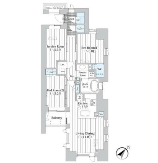  間取り図写真