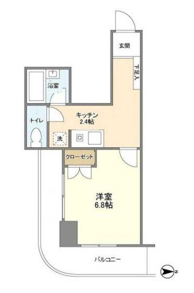 トウセン南大塚の間取り