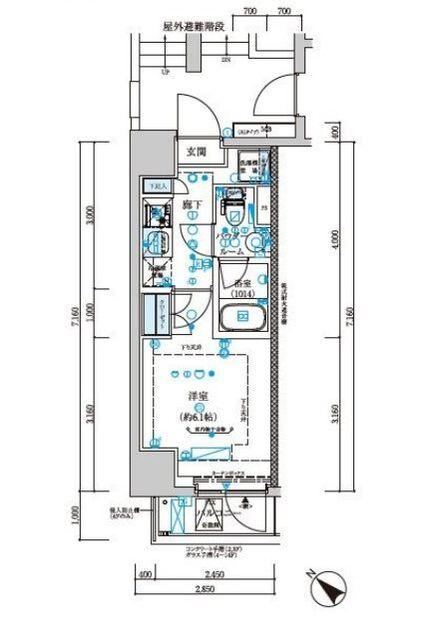  間取り図写真