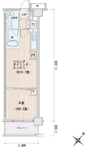  間取り図写真