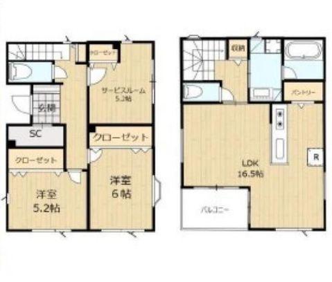  間取り図写真