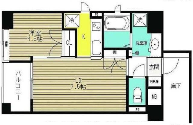 アビテ目白の間取り